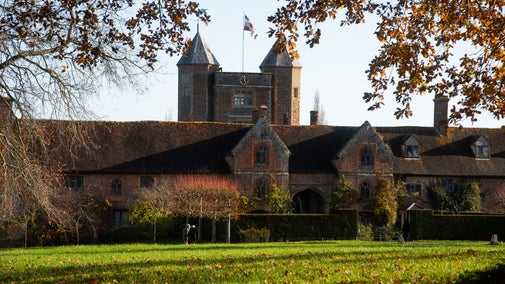 Autumn views at Sissinghurst Castle Garden